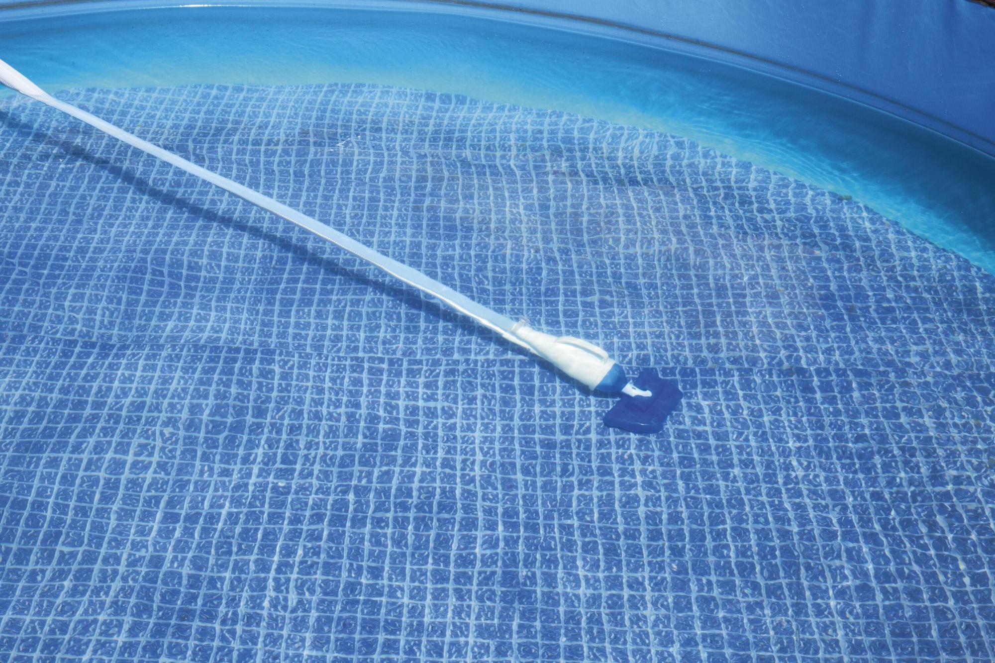 Aspirafango Piscina AquaCrawl con Collegamento a Pompa e Sacco Detriti