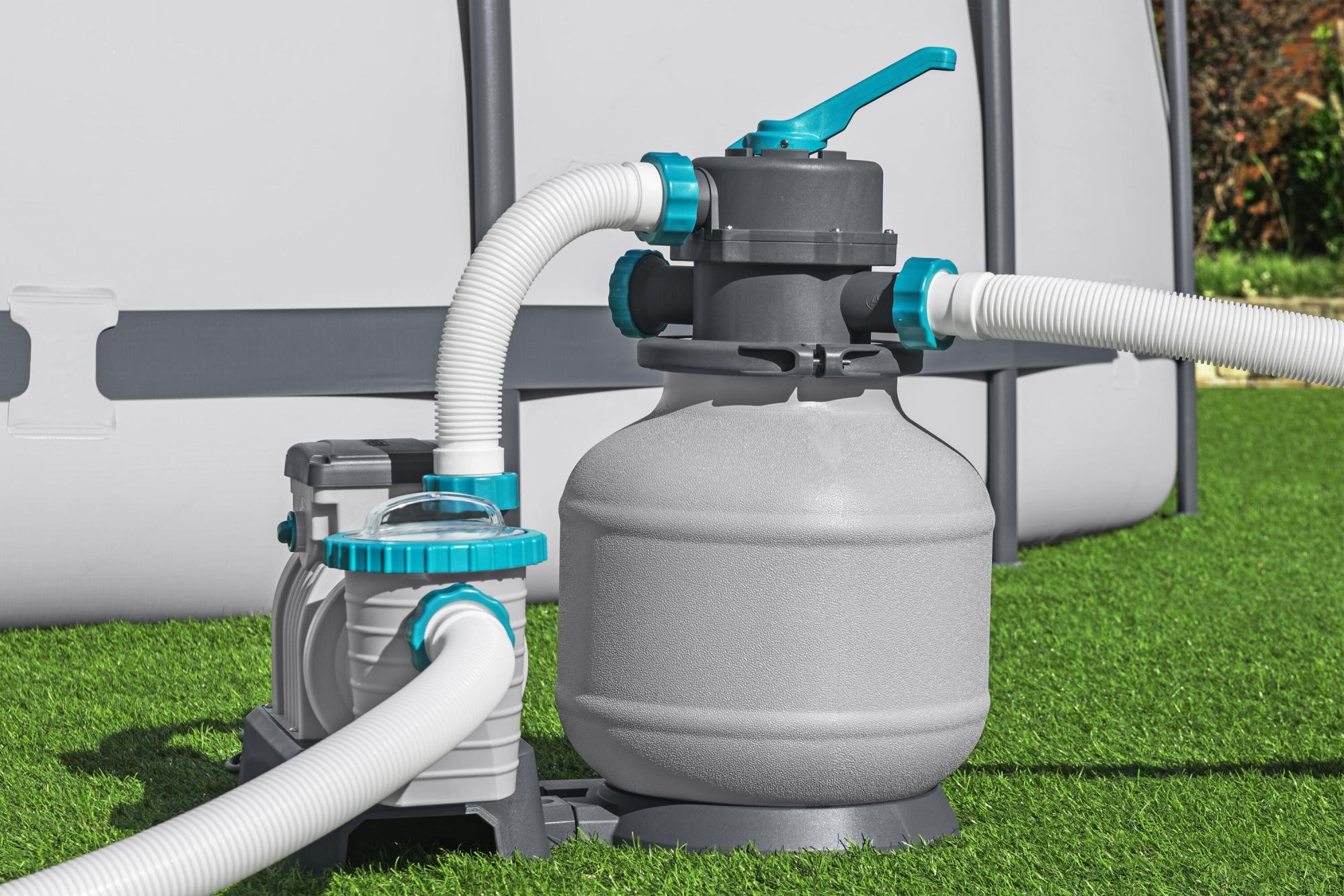 Pompa Filtro a Sabbia 8.327 L/h Bestway per Piscine Fuori Terra