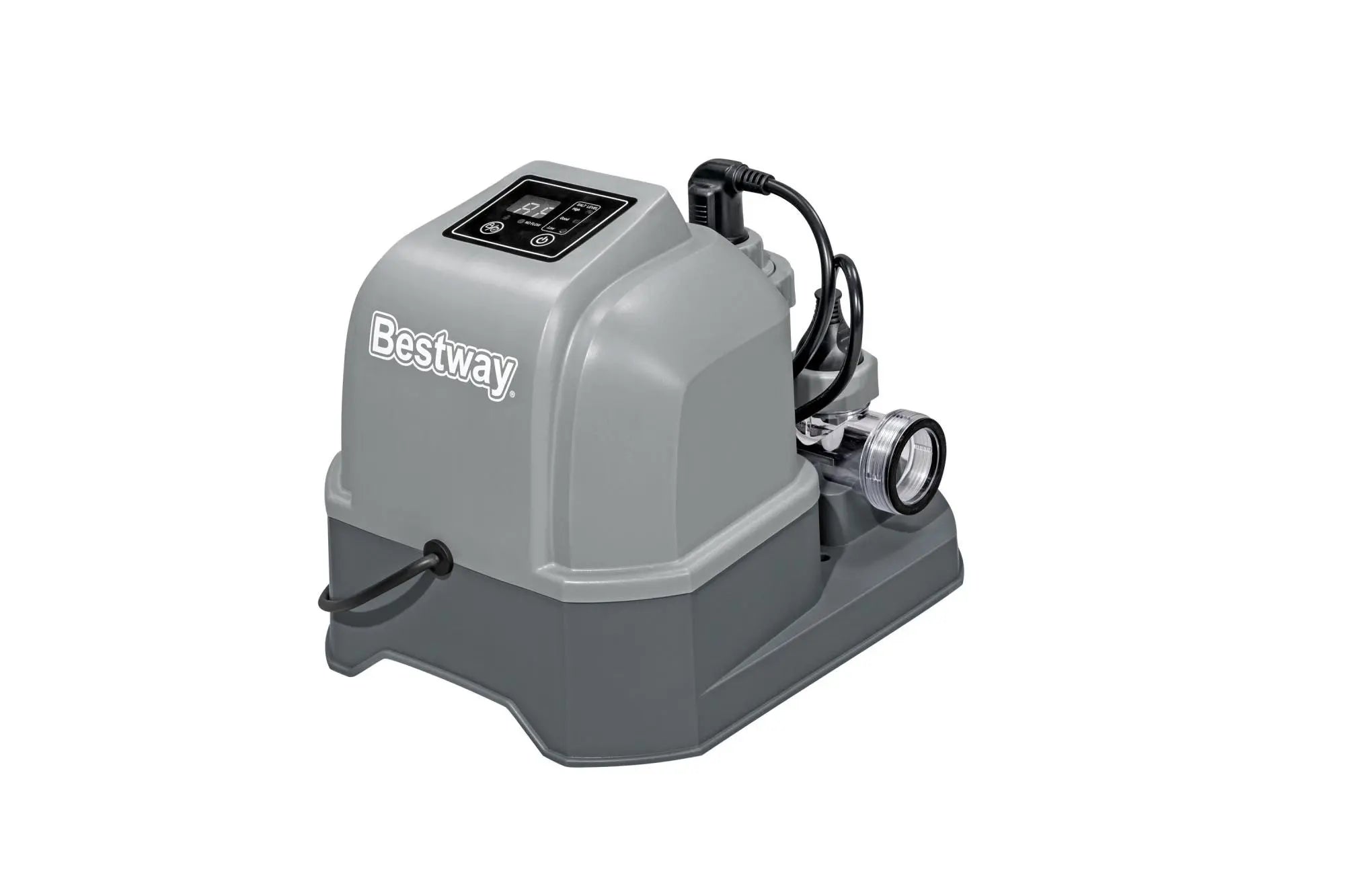 Cloratore a Sale per Piscina Bestway Hydrogenic 6 G/H – Touch Screen, Timer e 50 Strisce Test