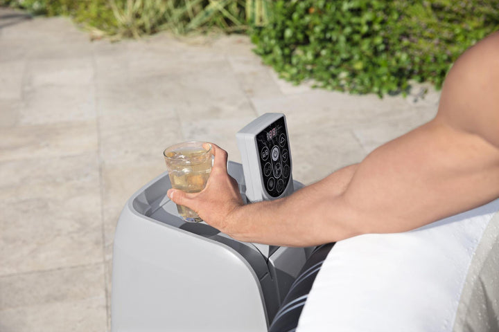 Idromassaggio Gonfiabile Lay-Z-Spa Hollywood AirJet 4-6 Persone – 140 Getti, LED e Riscaldamento 40°C