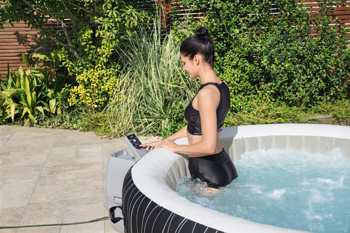 Idromassaggio Gonfiabile Lay-Z-Spa Hollywood AirJet 4-6 Persone – 140 Getti, LED e Riscaldamento 40°C