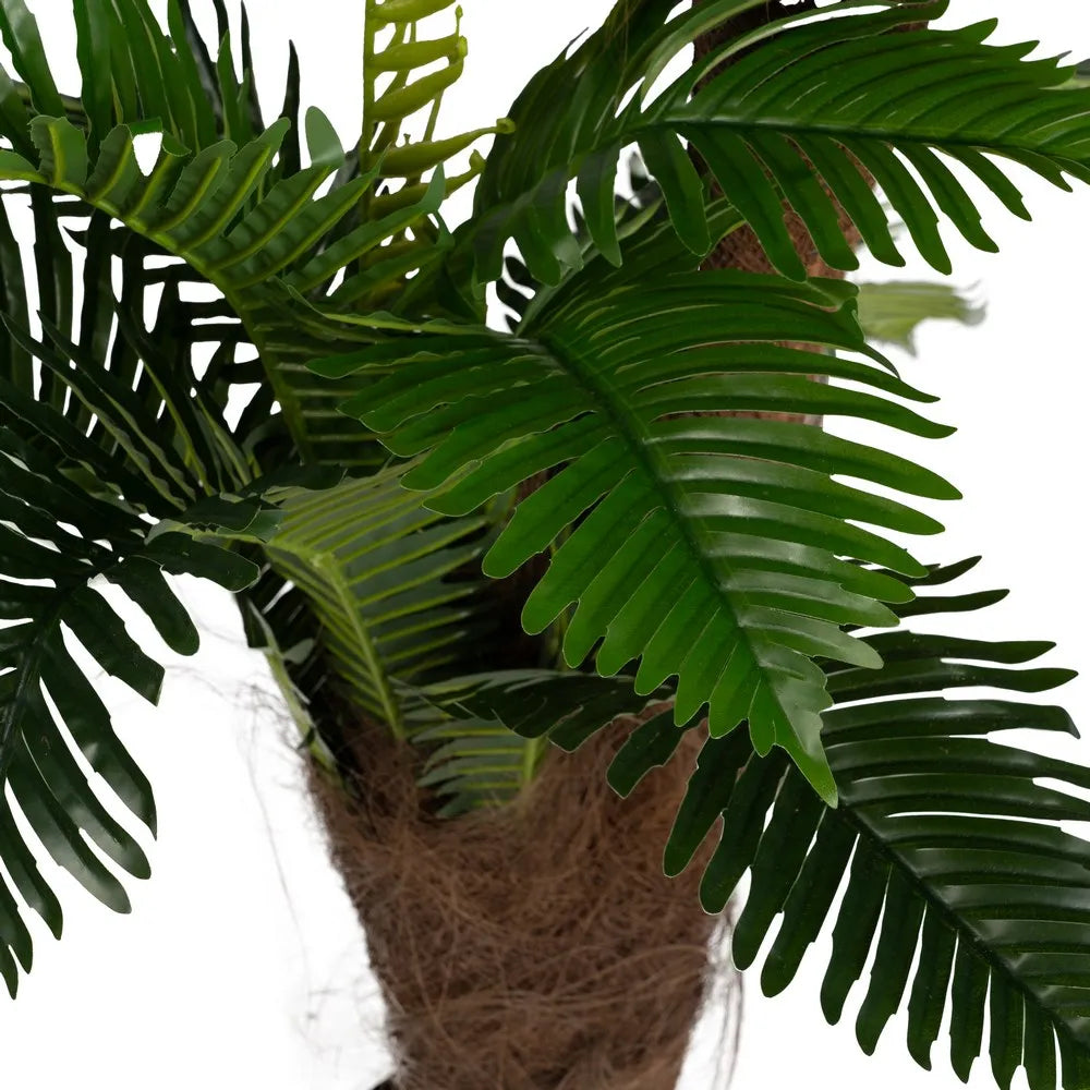 Pianta Palma Verde Artificiale da Giardino 70x70x120 cm