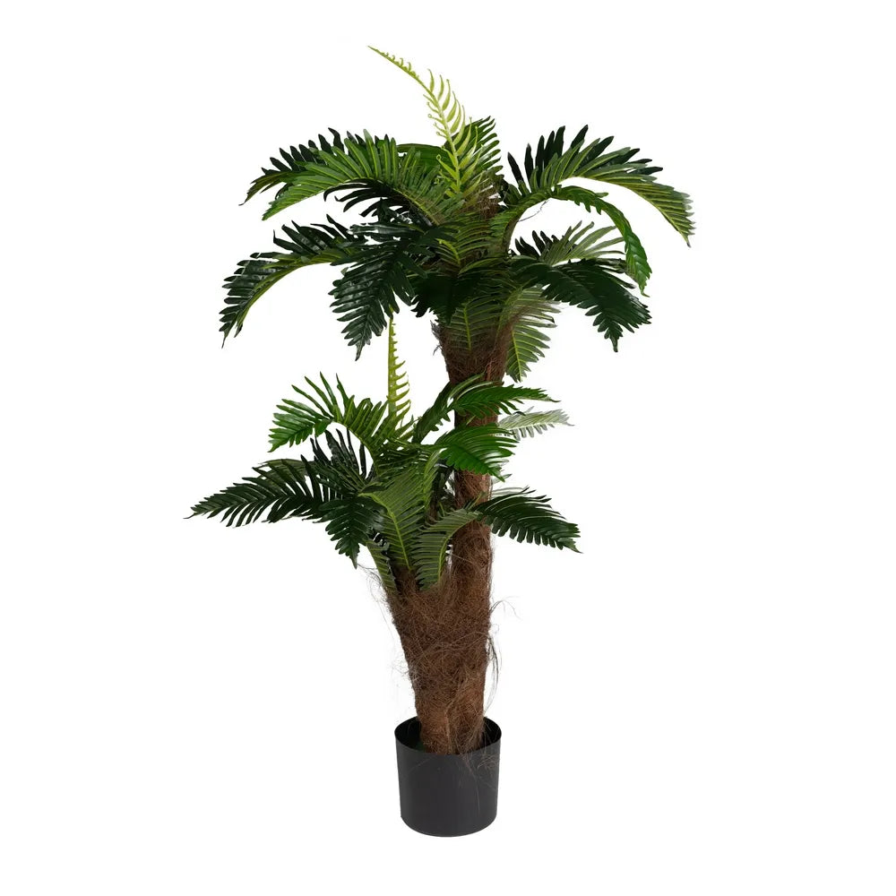 Pianta Palma Verde Artificiale da Giardino 70x70x120 cm