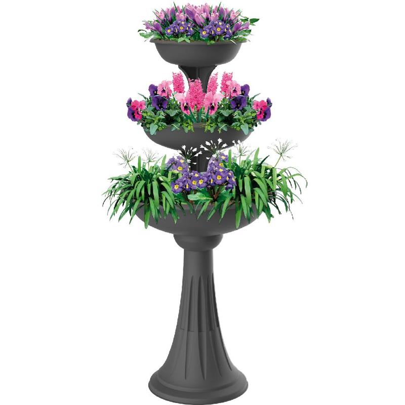 Fioriera Trevy Alta 114 cm – Vaso da Terra per Interno ed Esterno