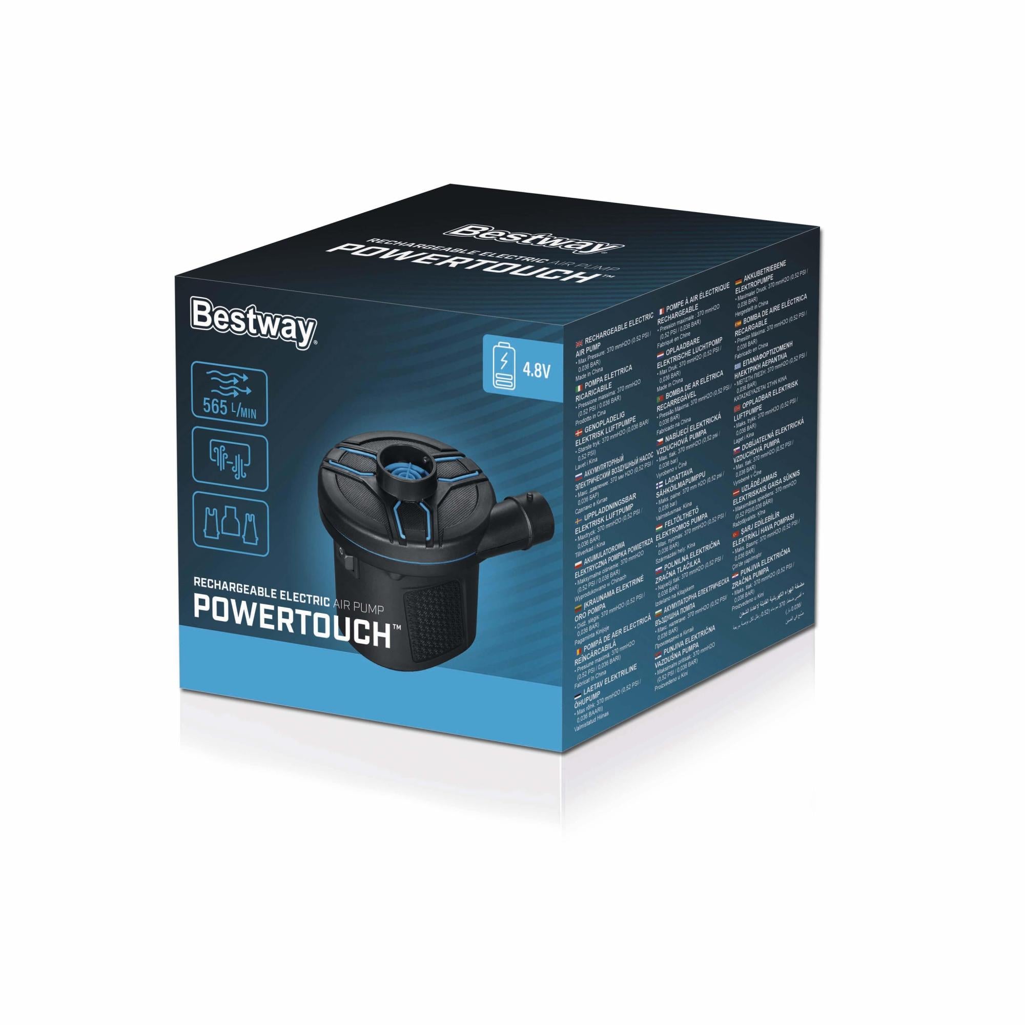 Pompa di gonfiaggio ricaricabile da 4.8V PowerTouch Bestway