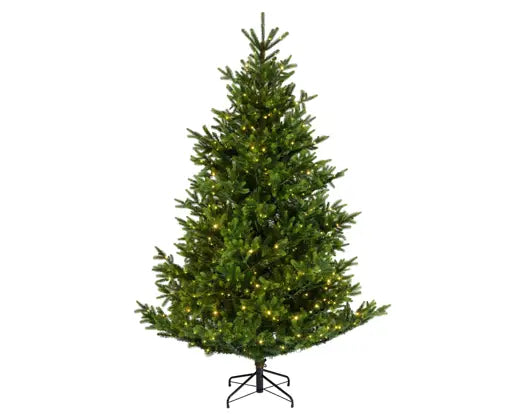 Albero di Natale Nordmann Fir 240 cm con 1200 Micro LED – Ø165 cm Everlands