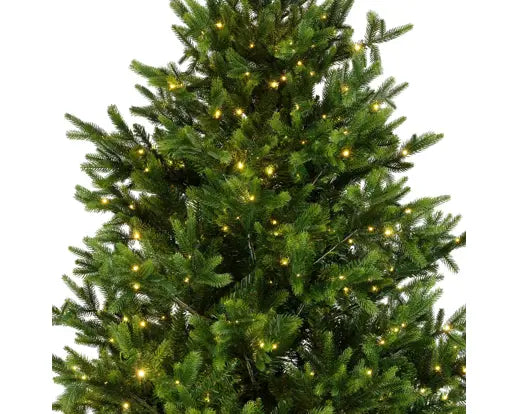Albero di Natale Nordmann Fir 240 cm con 1200 Micro LED – Ø165 cm Everlands