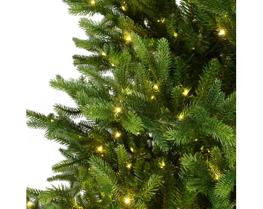 Albero di Natale Nordmann Fir 240 cm con 1200 Micro LED – Ø165 cm Everlands