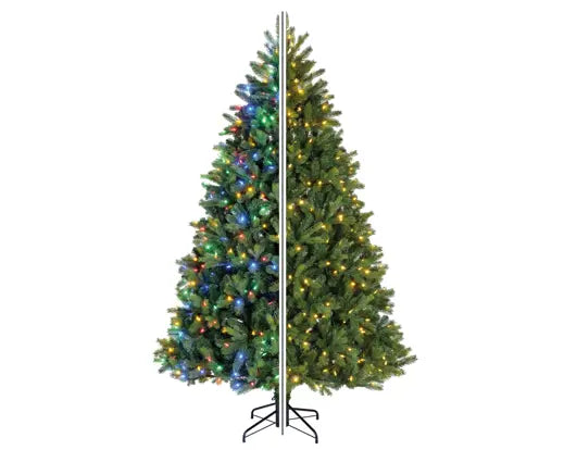 Albero di Natale Freiburg Pine 210 cm con 600 LED – Ø137 cm Everlands