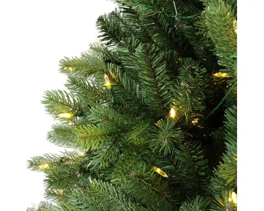 Albero di Natale Freiburg Pine 210 cm con 600 LED – Ø137 cm Everlands