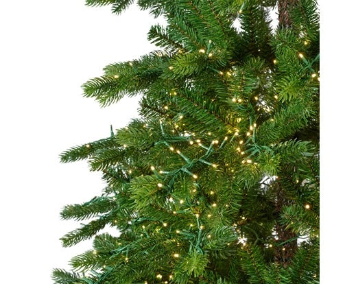 Albero di Natale Galloway Spruce 180 cm con 3000 LED Bianco Caldo (cod. 670204)