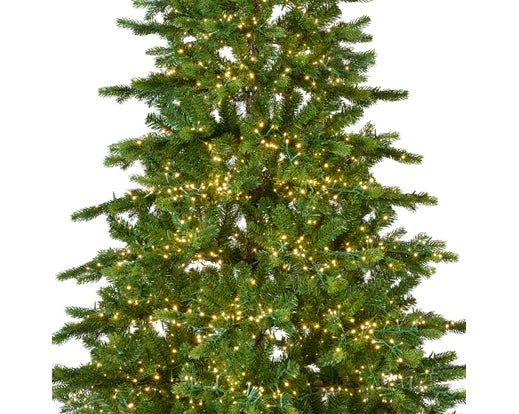 Albero di Natale Galloway Spruce 210 cm con 4000 LED – Ø130 cm Everlands