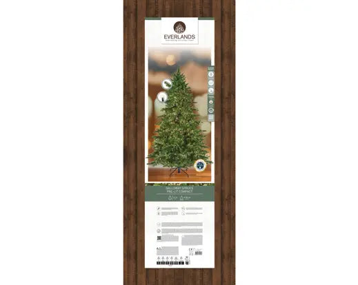 Albero di Natale Galloway Spruce 270 cm con 7500 LED – Ø160 cm Everlands