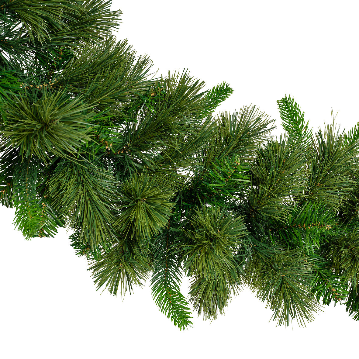 Ghirlanda Edmonton 270 cm Verde – Interno/Esterno (cod. 681209) – Everlands