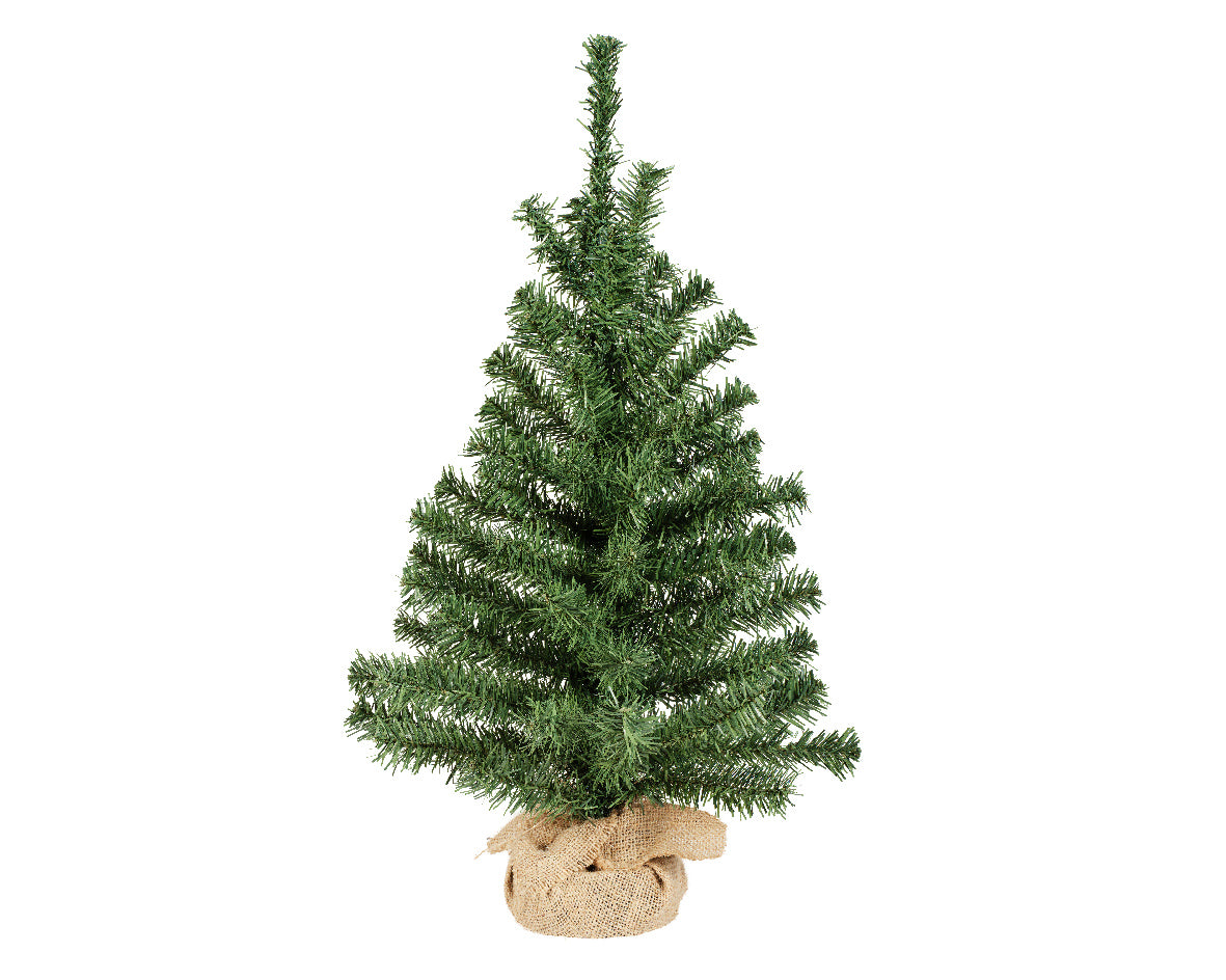 Albero di Natale Mini Imperial 60 cm con Sacco in Juta (cod. 683325) – Everlands