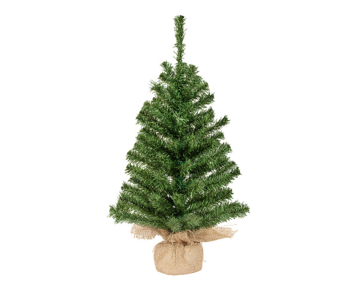 Albero di Natale Mini Imperial 75 cm con Sacco in Juta (cod. 683326) – Everlands