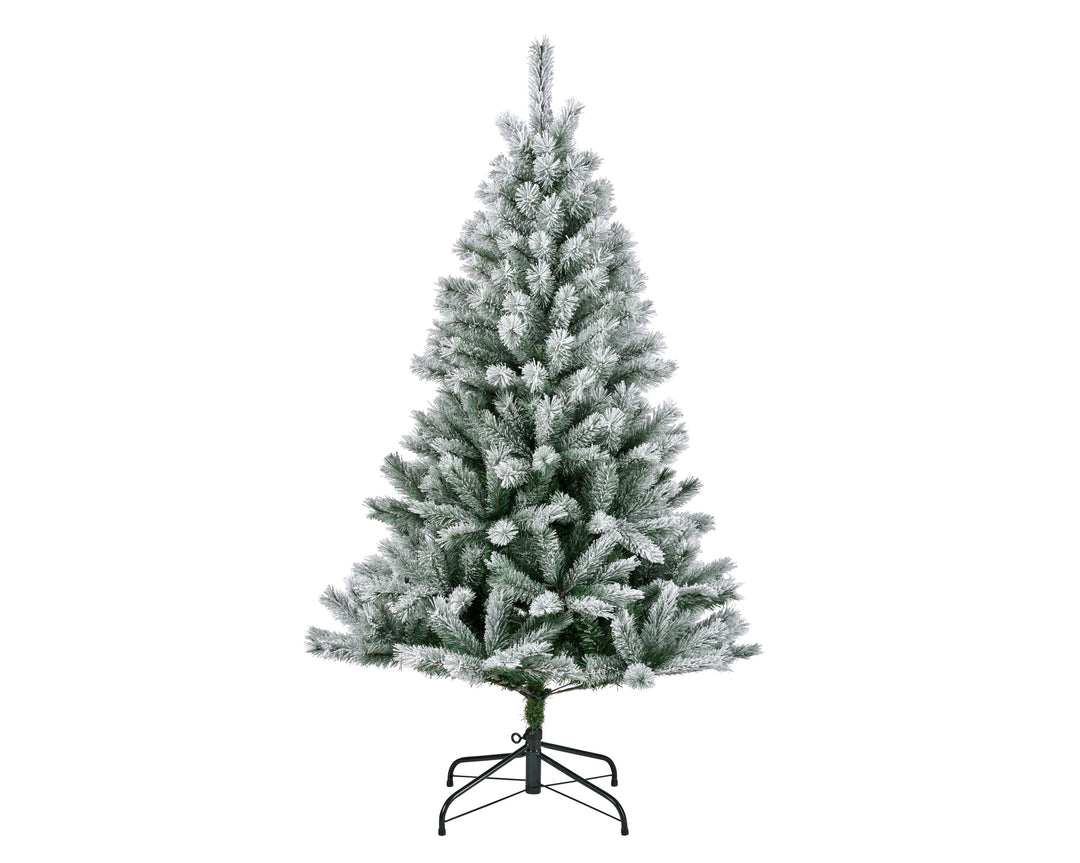 Albero di Natale Canada Spruce Frosted 180 cm Ø117 cm Everlands – 816 Punte