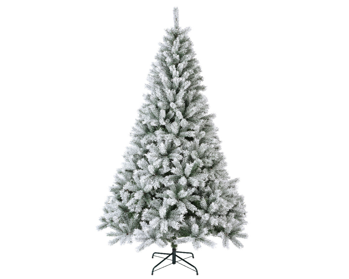 Albero di Natale Canada Spruce Frosted 240 cm Ø150 cm Everlands – 1.910 Punte