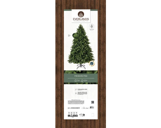 Albero di Natale Freiburg Pine 180 cm Ø127 cm Everlands – 1.580 Punte PE/PVC
