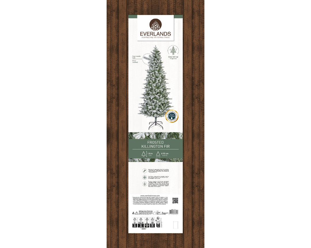 Albero di Natale “Killington” Everlands 180 cm (cod. 684096)