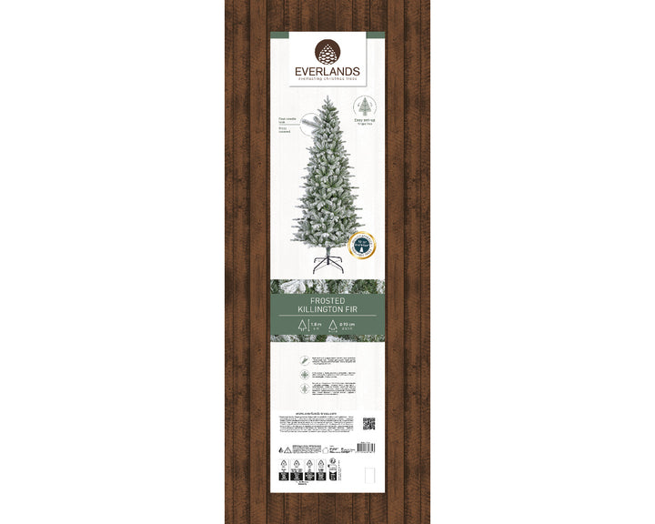 Albero di Natale “Killington” Everlands 180 cm (cod. 684096)