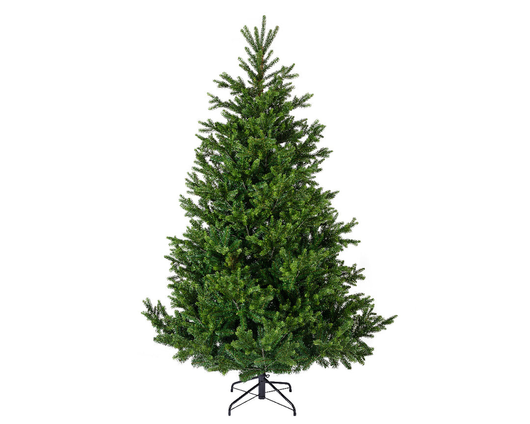 Albero di Natale Nordmann Fir 180 cm Ø130 cm Everlands – 2.599 Punte PE/PVC