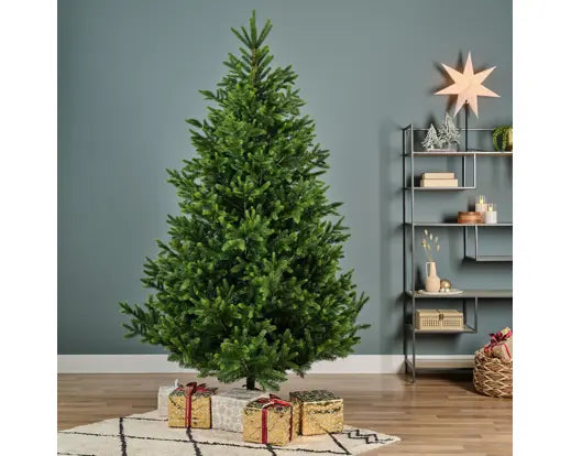 Albero di Natale Nordmann Fir 180 cm Ø130 cm Everlands – 2.599 Punte PE/PVC
