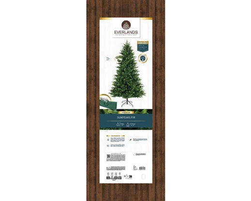 Albero di Natale Sunpeaks Fir 180 cm Ø112 cm (cod. 684406) – Everlands