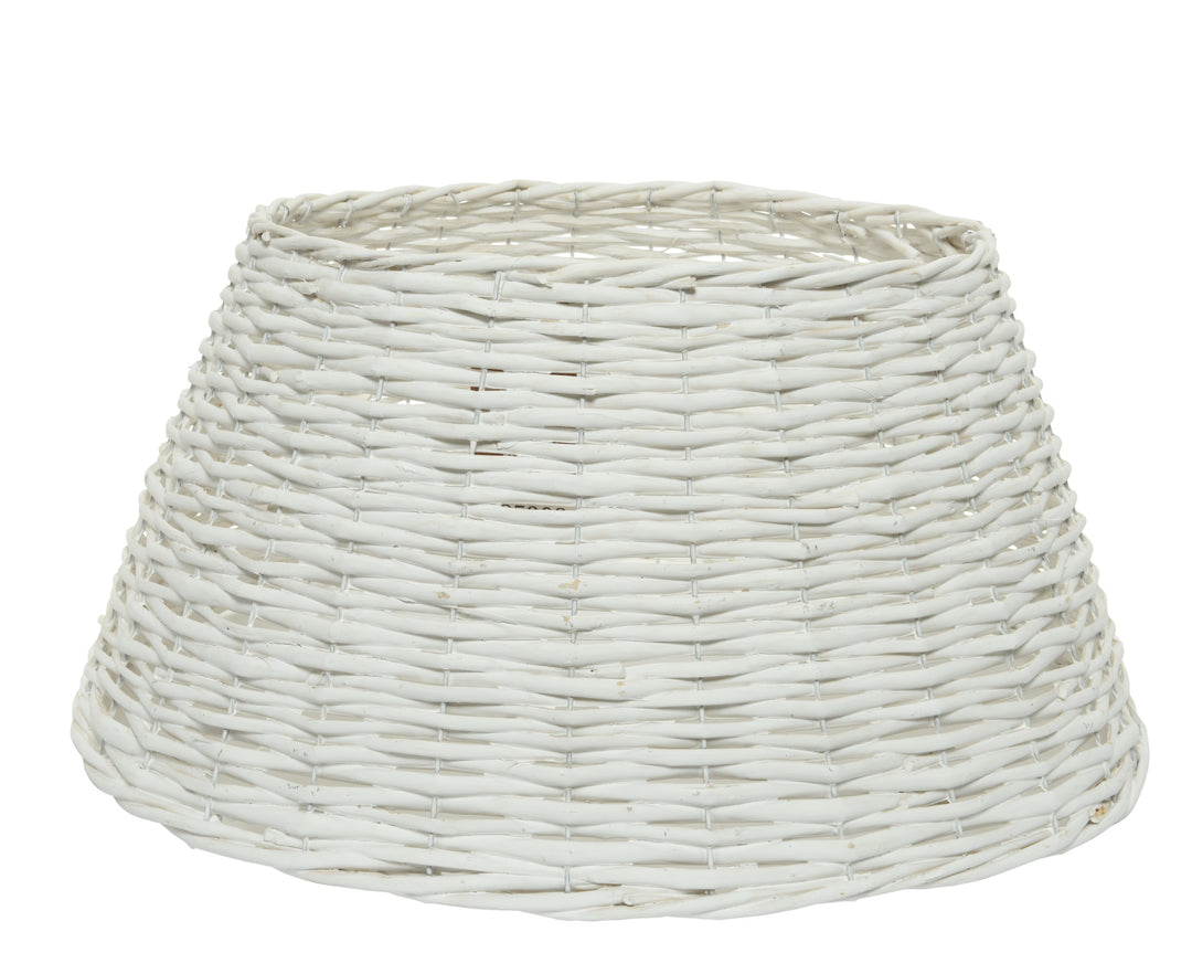Copribase Albero di Natale Everlands in Salice Bianco Ø70 x H28 cm