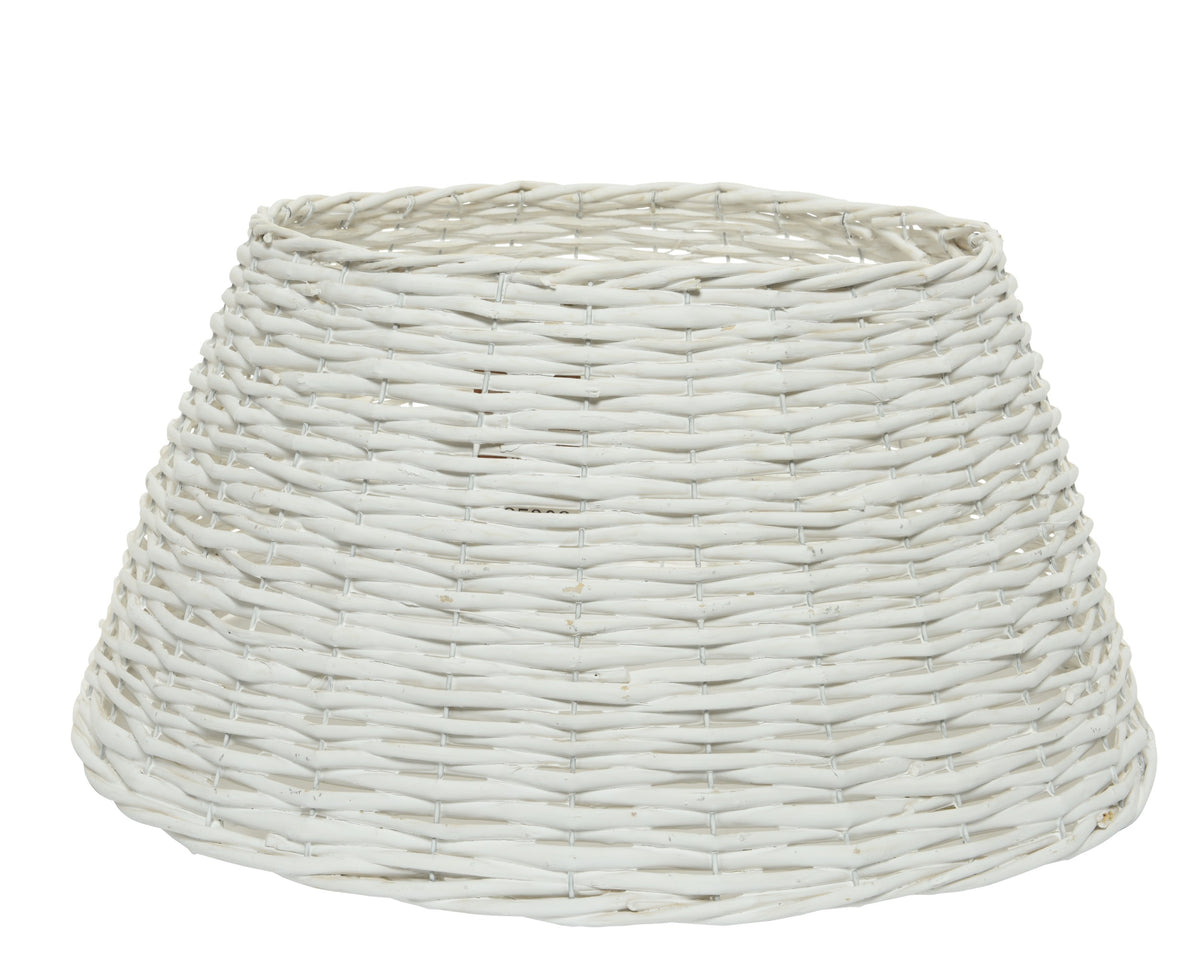 Copribase Albero di Natale Everlands in Salice Bianco Ø70 x H28 cm