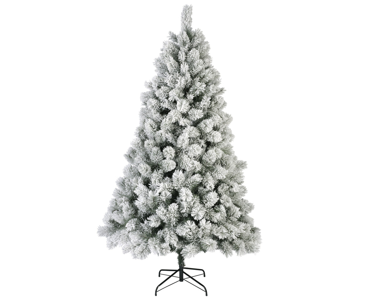 Albero di Natale Vancouver Snowy 210 cm Everlands – Ø132 cm Effetto Neve