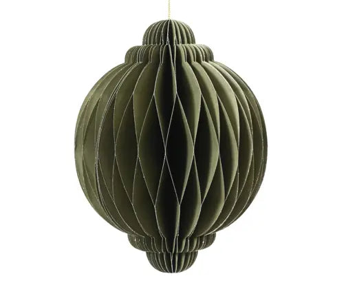 Decorazione Onion in Carta con Bordo Champagne