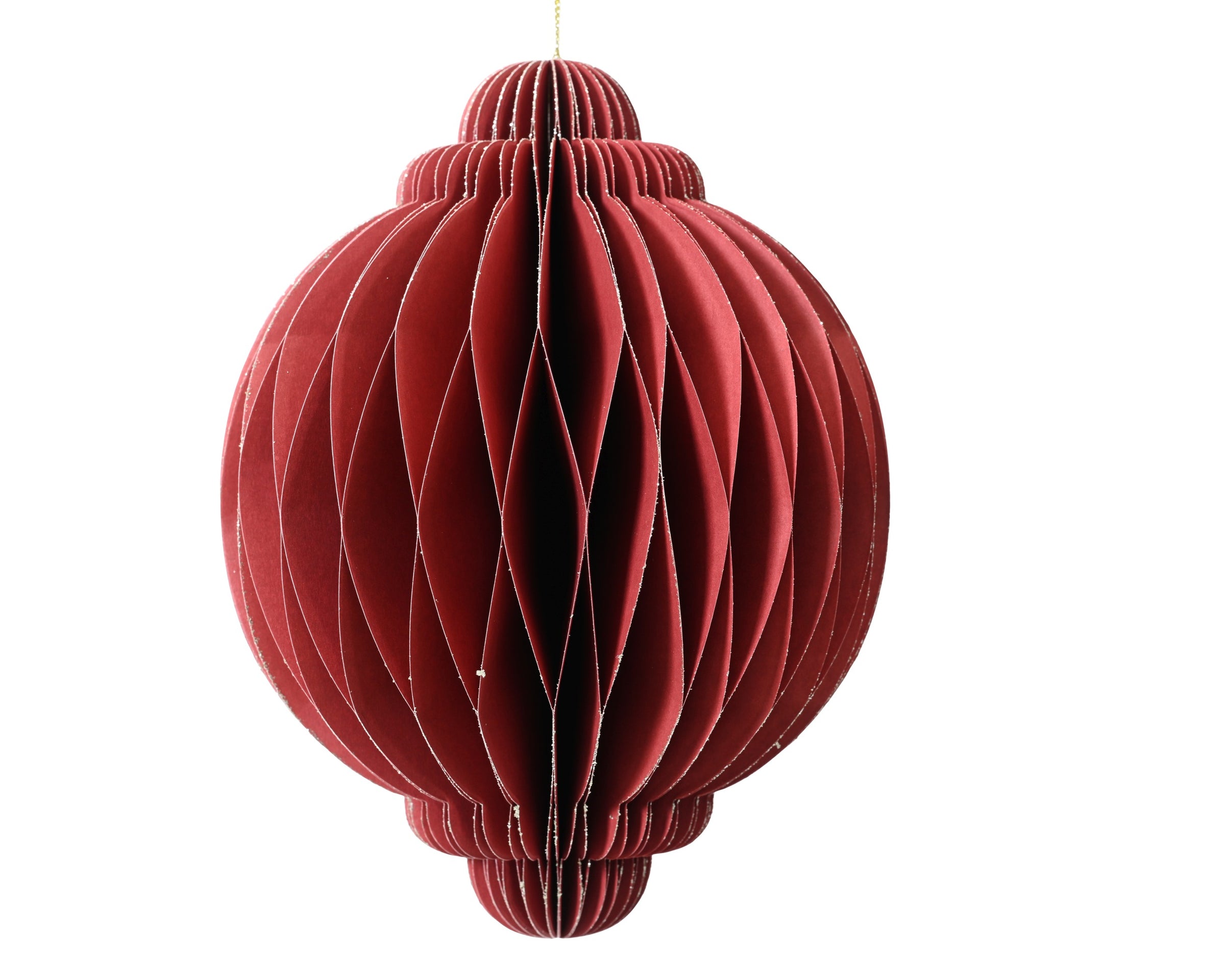 Decorazione Onion in Carta con Bordo Champagne
