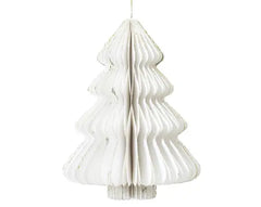 Albero Decorativo in Carta con Bordo Champagne