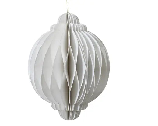 Decorazione Onion in Carta con Bordo Champagne