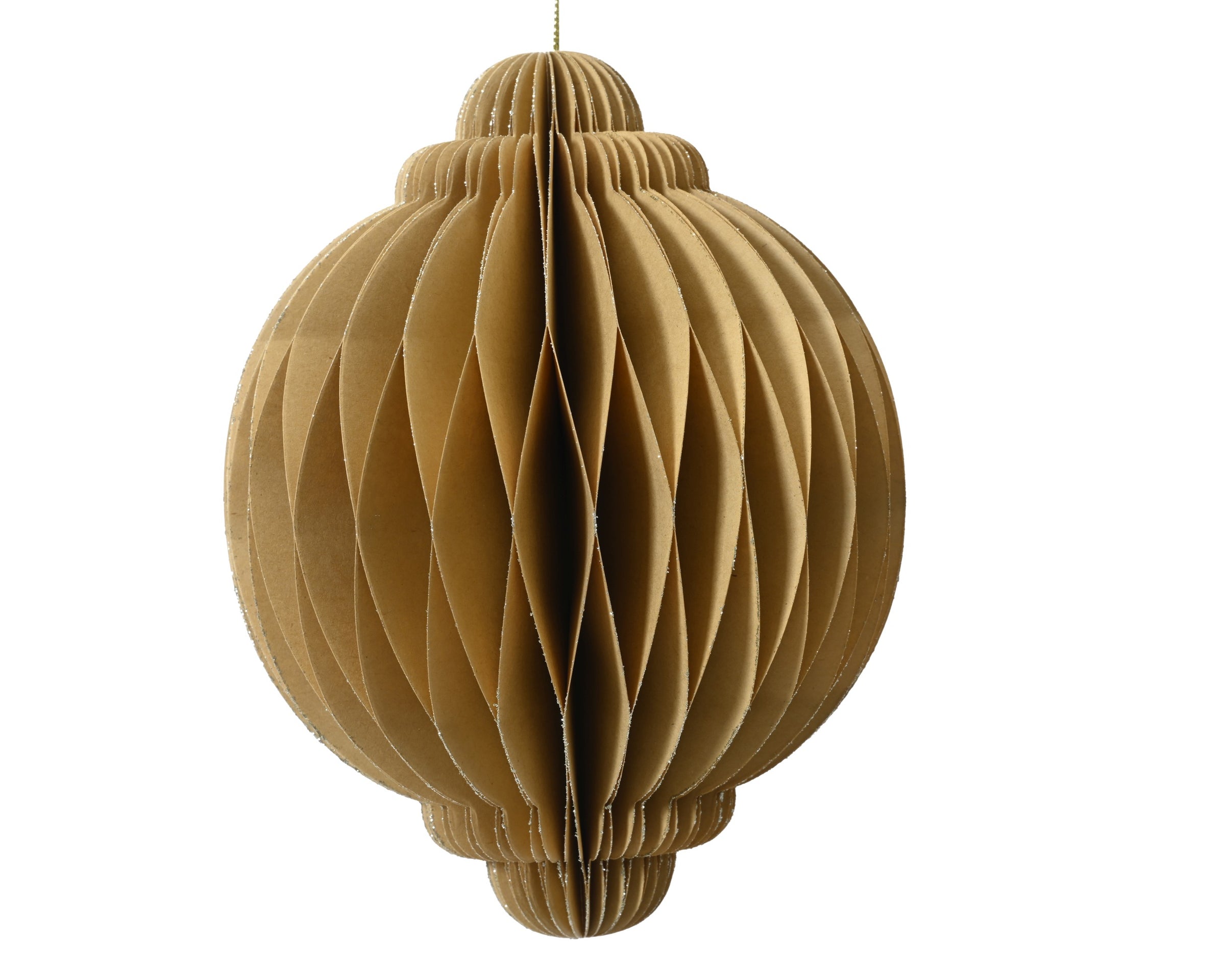 Decorazione Onion in Carta con Bordo Champagne