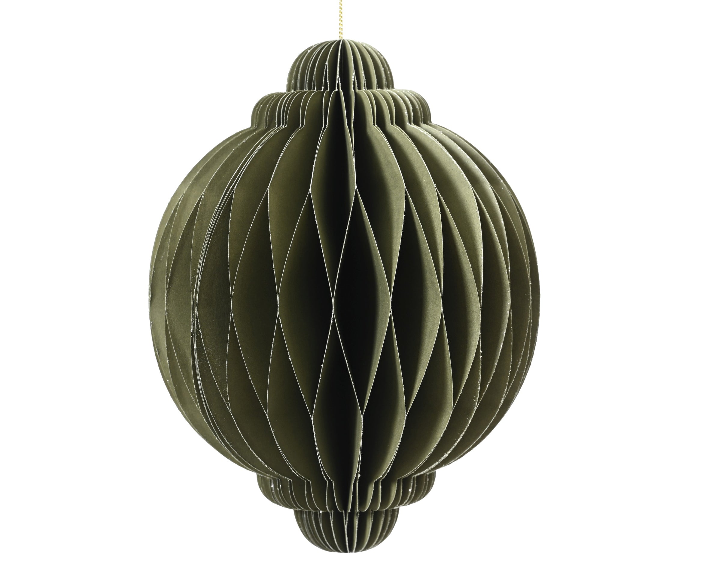 Decorazione Onion in Carta con Bordo Champagne