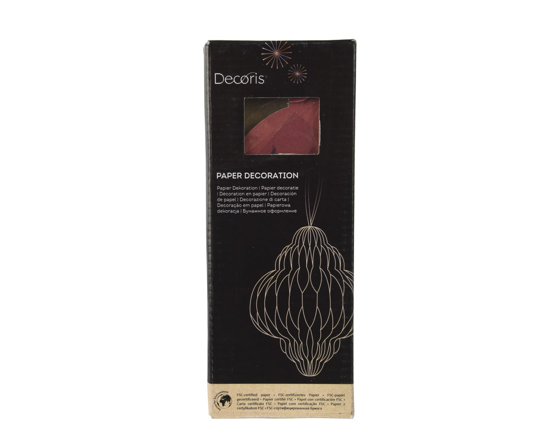 Decorazione Onion in Carta con Bordo Champagne