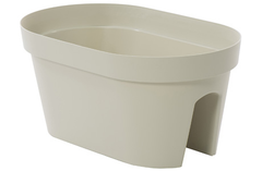 Cassetta da Ringhiera MYmood Rail 50x30 cm – Plastica Riciclata per Balcone