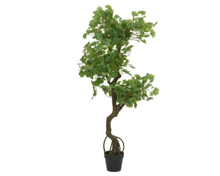 Pianta Artificiale Ginkgo in Vaso H 150 cm – Effetto Naturale