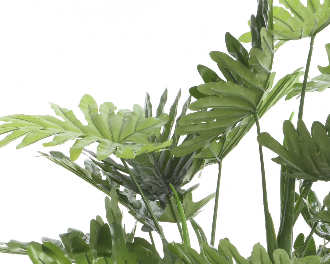 Pianta Artificiale Philodendron in Vaso H 100 cm – Effetto Naturale