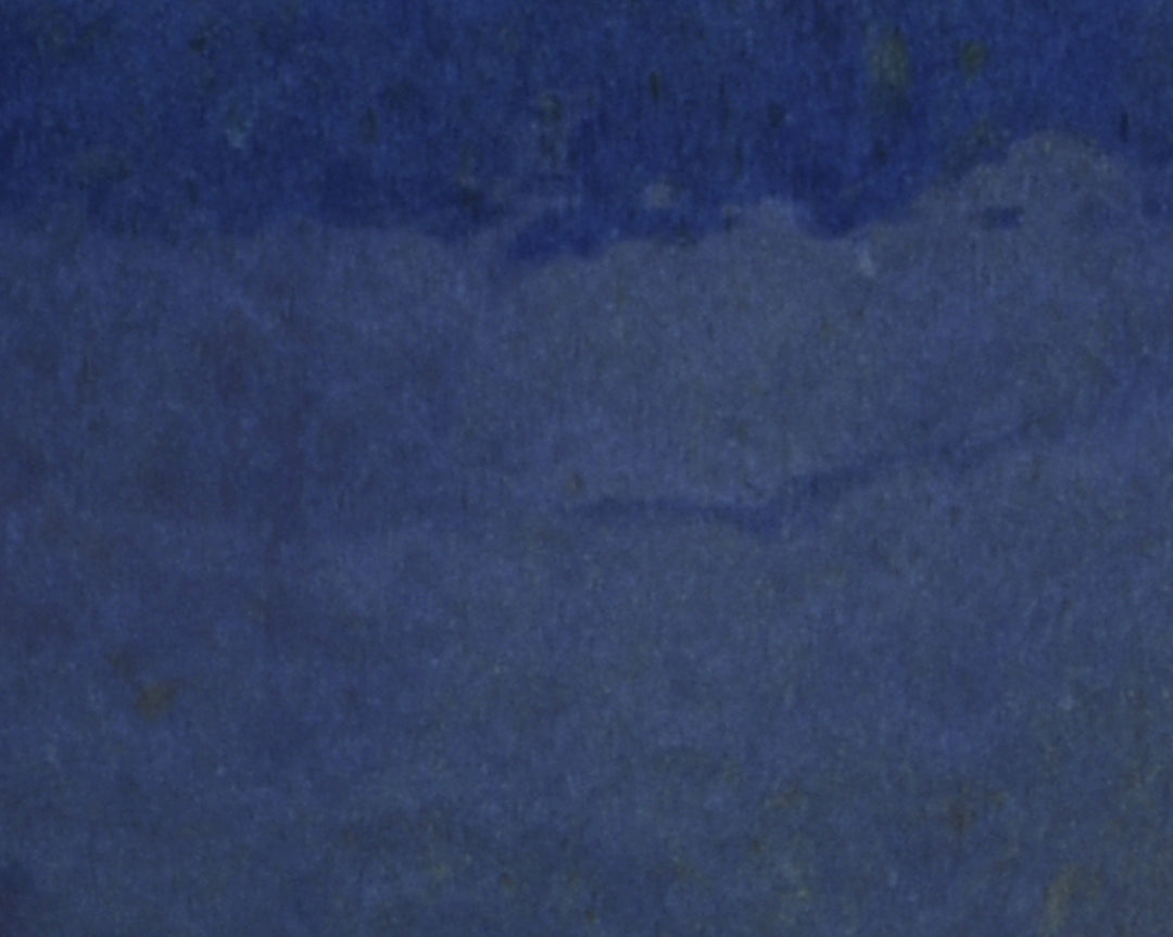 Vaso Luca in terracotta smaltata Decoris – blu cod. 802522