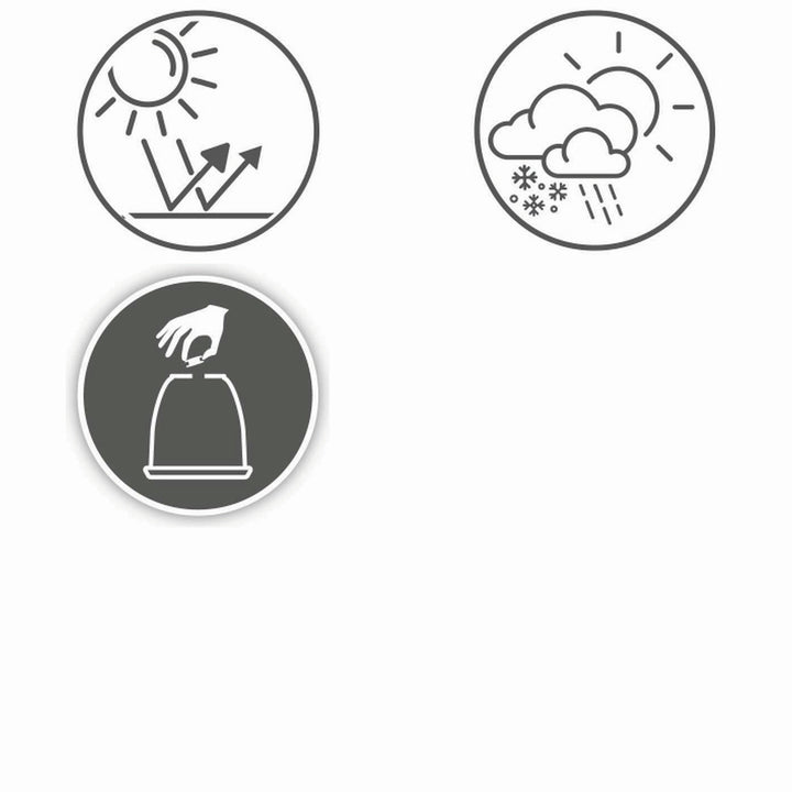 Vaso Luca in terracotta smaltata Decoris – blu cod. 802522