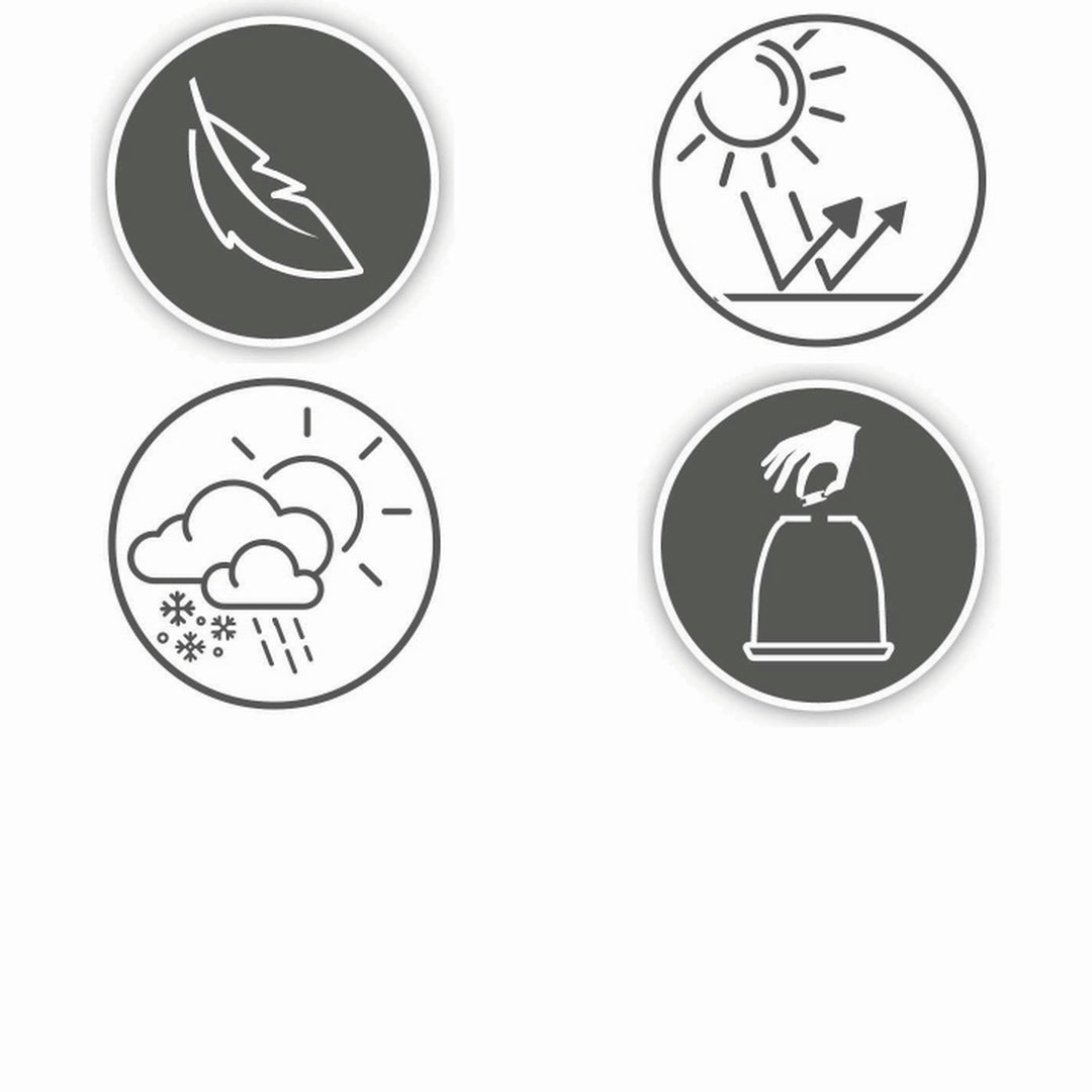 Vaso Logan in fibre clay con gambe in legno – bianco cod. 802542