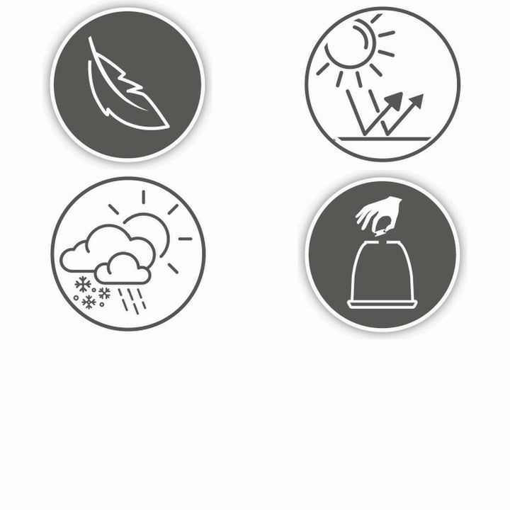 Vaso Logan in fibre clay con gambe in legno – bianco cod. 802542