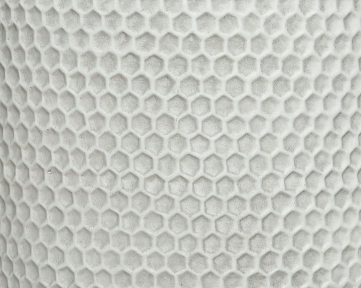 Vaso Zoe in fibre clay con gambe in legno – Bianco Sporco cod. 802564