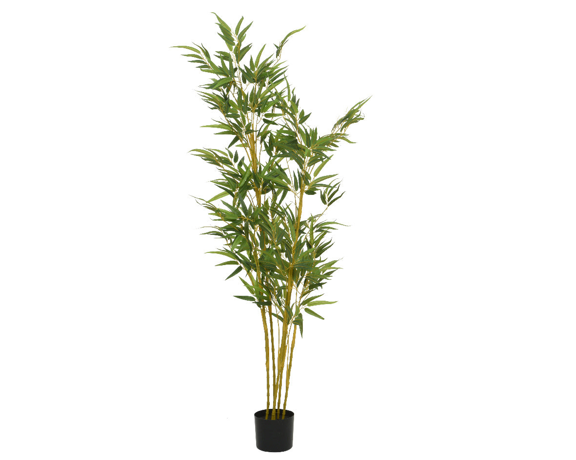 Bamboo Artificiale in Vaso – Pianta Finta H150 cm