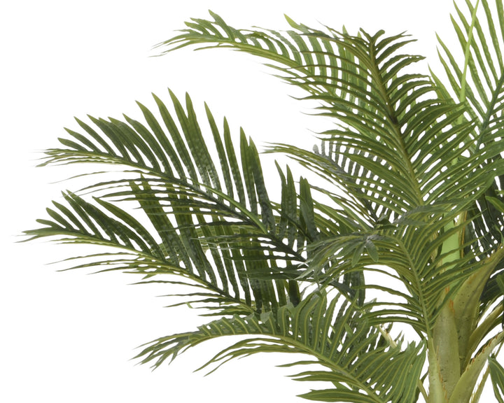 Palma Artificiale in Vaso H 230 cm – Foglie Setose in Poliestere