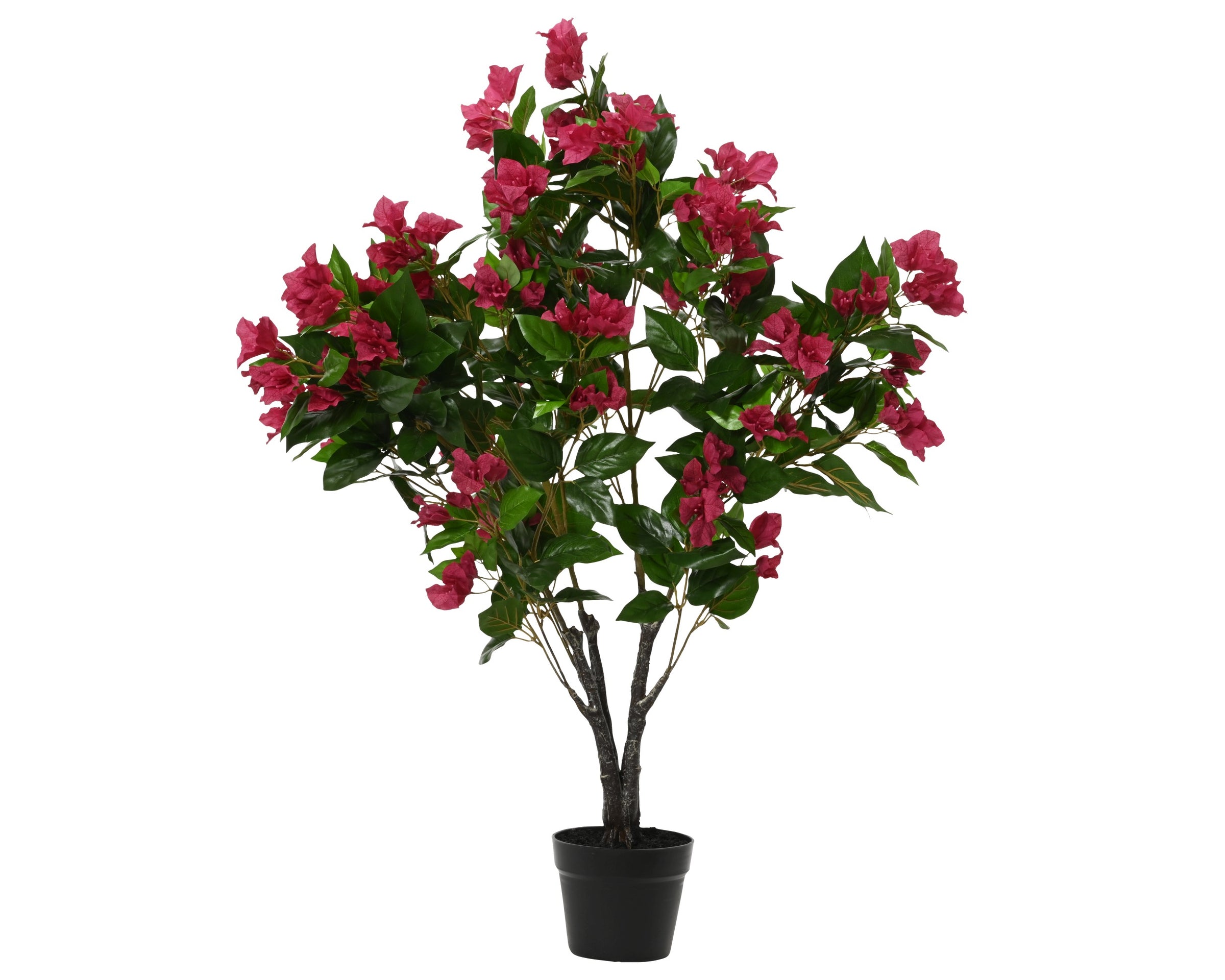 Bougainvillea Artificiale in Vaso H 105 cm – Fucsia Decorativa