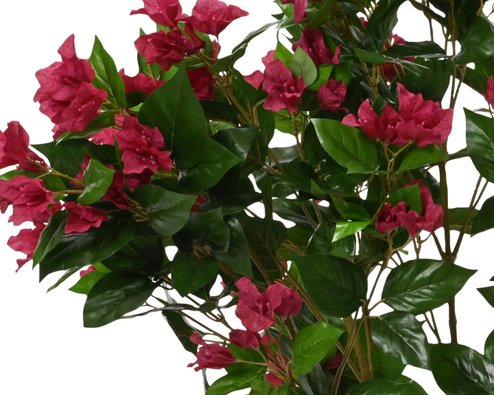 Bougainvillea Artificiale in Vaso H 105 cm – Fucsia Decorativa
